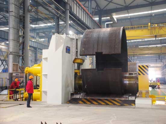 大型液壓二手卷板機